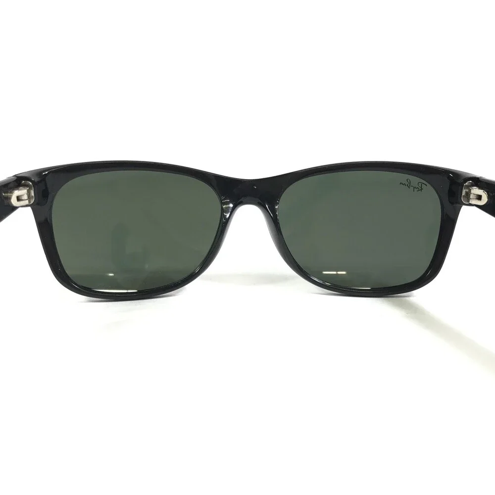 Ray-Ban Sunglasses RB2132 New Wayfarer 901L Matte Black Frames G-15 Lenses 55 mm
